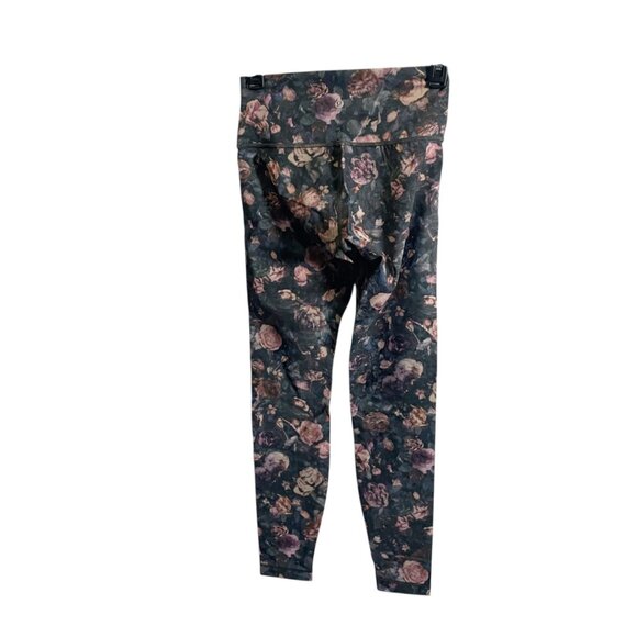 Lululemon Wunder Under High-Rise 28" Leggings Floral Print Size 6 - Picture 3 of 5
